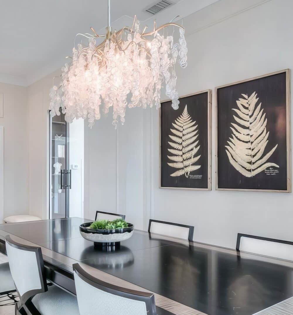 Oval Grande Show Stopper - II Light Chandelier