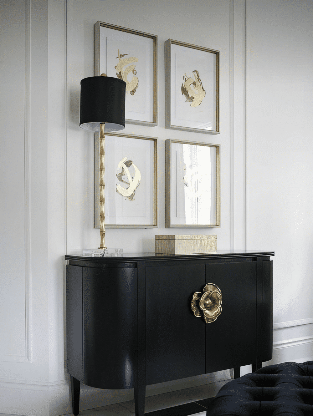 Briallen Demi-Lune Cabinet