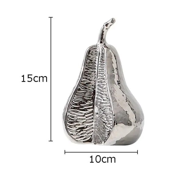 Pear Sculpture Ceramic Artwork Ornament - Image 3