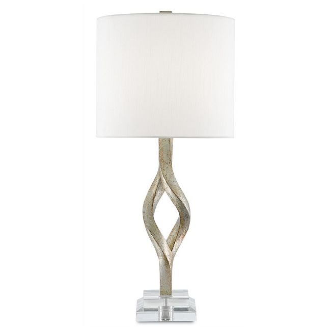 Silver Table Lamp