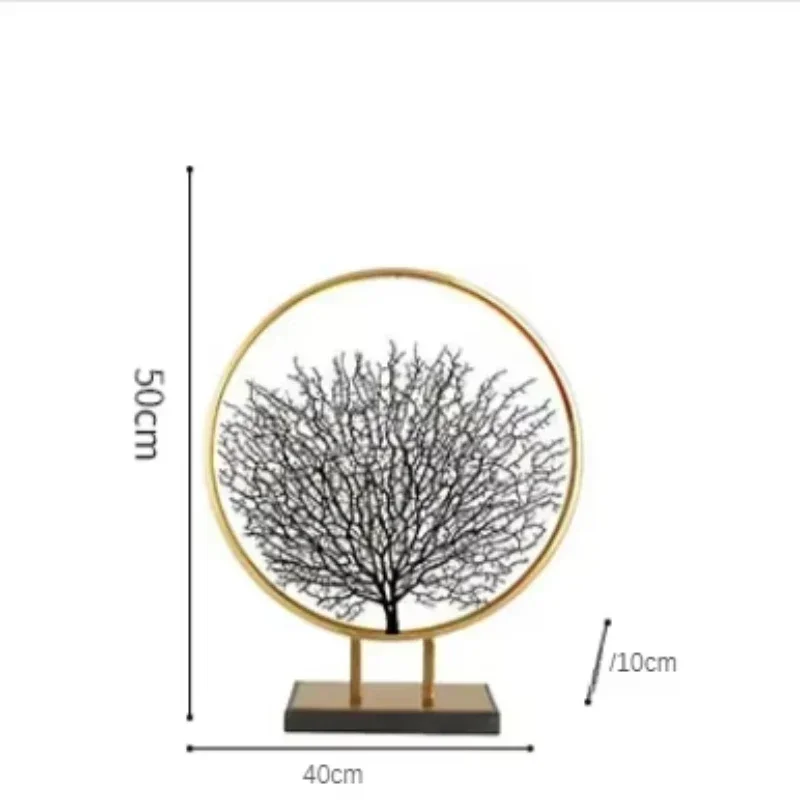 Wrought Iron Sea Tree Ornaments